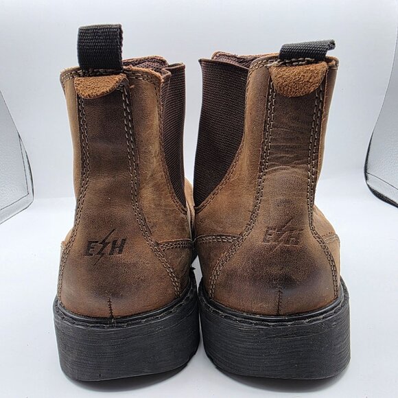 Skechers Electrical Hazard Mens Size 9 Brown Steel Toe Boots Work Wear Outdoors main image 13